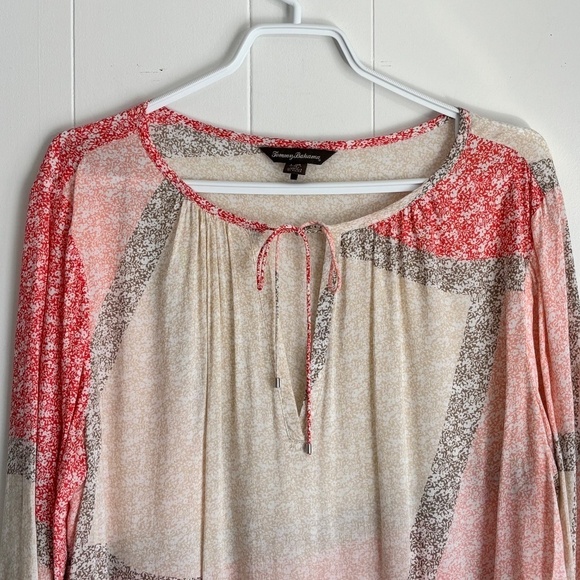 Tommy Bahama long sleeve lightweight blouse size L - Picture 3 of 12